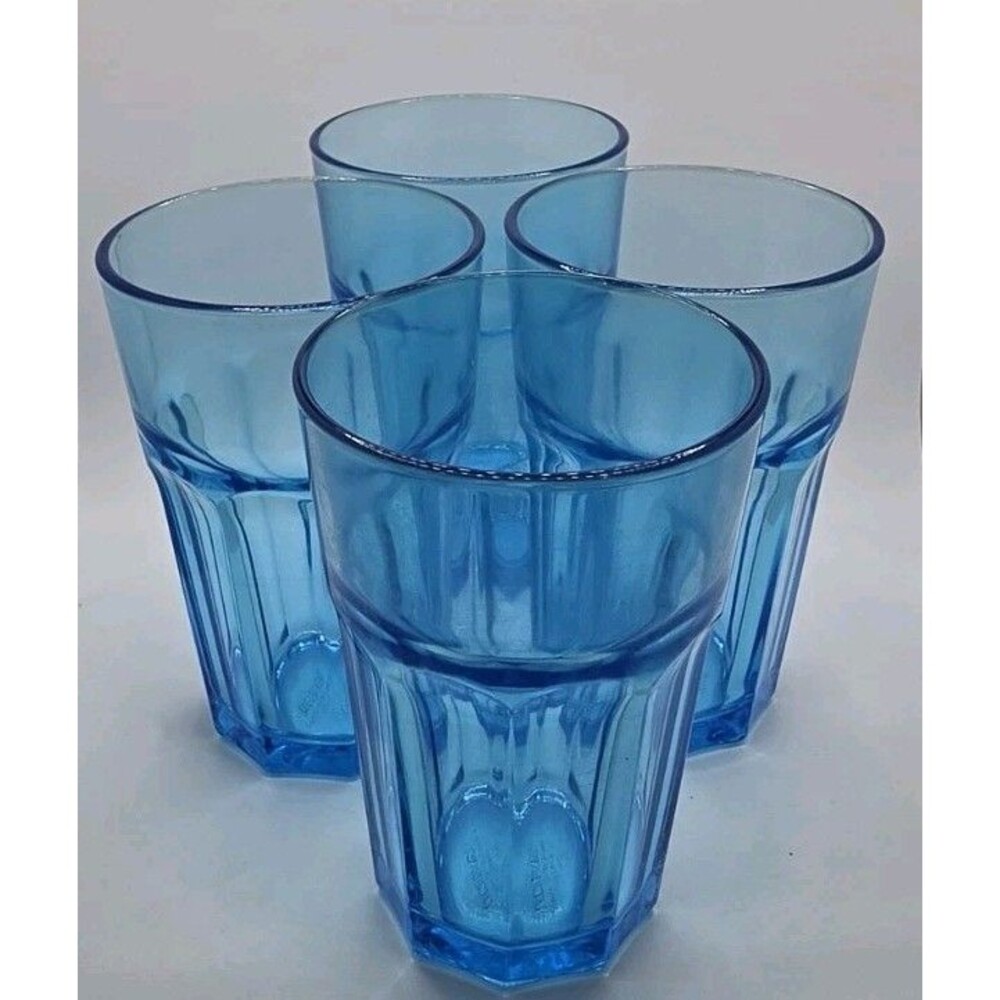 IKEA Pokal Tumbler Teal Green Drinking Glasses 12 oz Set of 4 (21412) Bulgaria